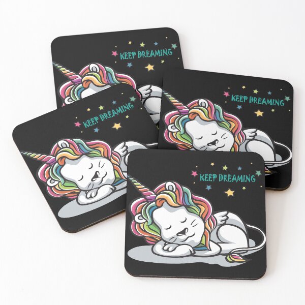 Item preview, keep dreaming lion in unicorn design designed and sold by Urbo Panda.
