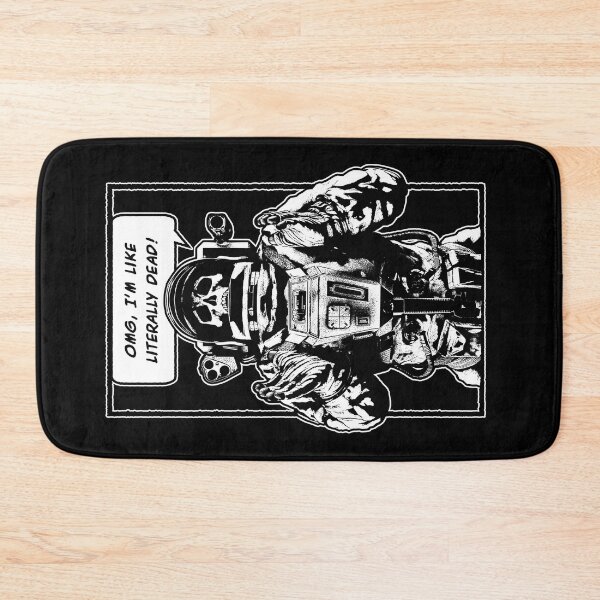 Item preview, OMG I'm Like Literally Dead Goth Skull Astronaut designed and sold by GrandeDuc.