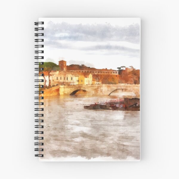 Item preview, Rome: Tiber River bridge Tiber island designed and sold by Giuseppe Cocco.