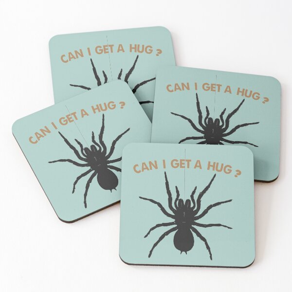 Item preview, "CAN I GET A HUG" Spider sticker and T-shirts designed and sold by Sharath98.