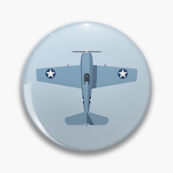 Item preview, F6F WWII Fighter Aircraft - Grey designed and sold by VoodooCircus.