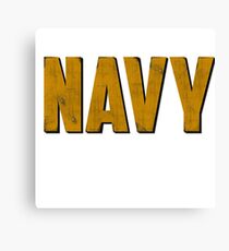 Navy Canvas Print