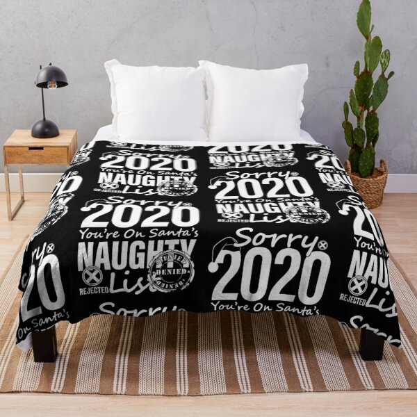 Item preview, Sorry 2020 You're On Santa's Naughty List Misbehaving designed and sold by GravitiTees.