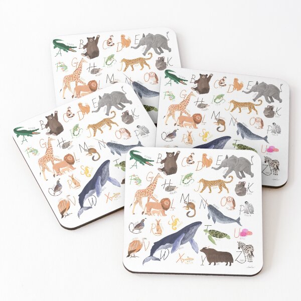 Item preview, Animal Alphabet designed and sold by SunLee Art.