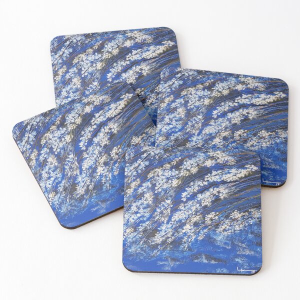 Item preview, Blue night Cherry Blossom designed and sold by BL0814ART.