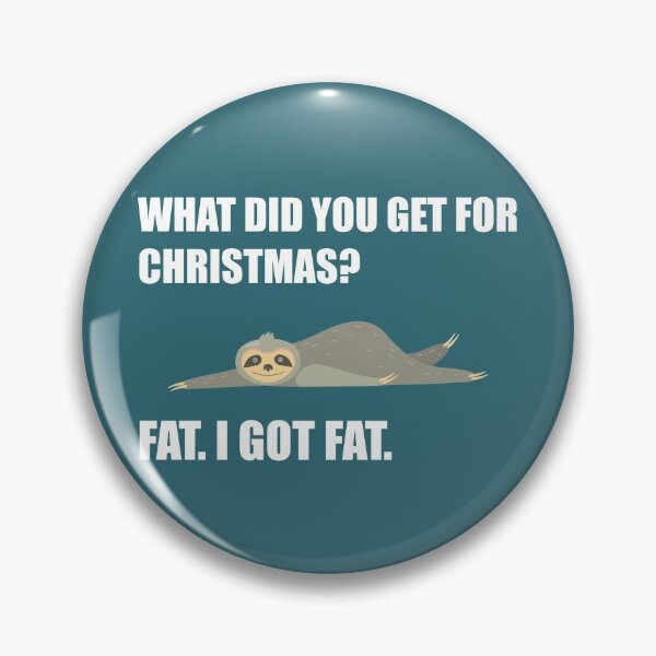 Item preview, Christmas Meme | Lazy Sloth | Funny designed and sold by Minimalwiz.
