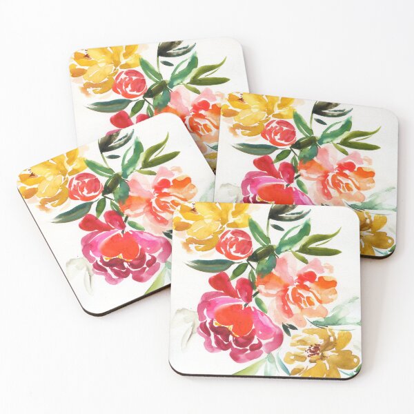 Item preview, floral waterfall designed and sold by kosarandrea.
