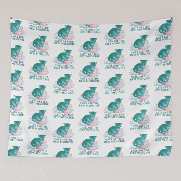 Item preview, Cats Are The Best Medicine designed and sold by jancini.