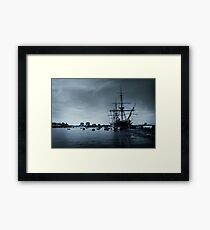 THE HMS Warrior 1860 Framed Print