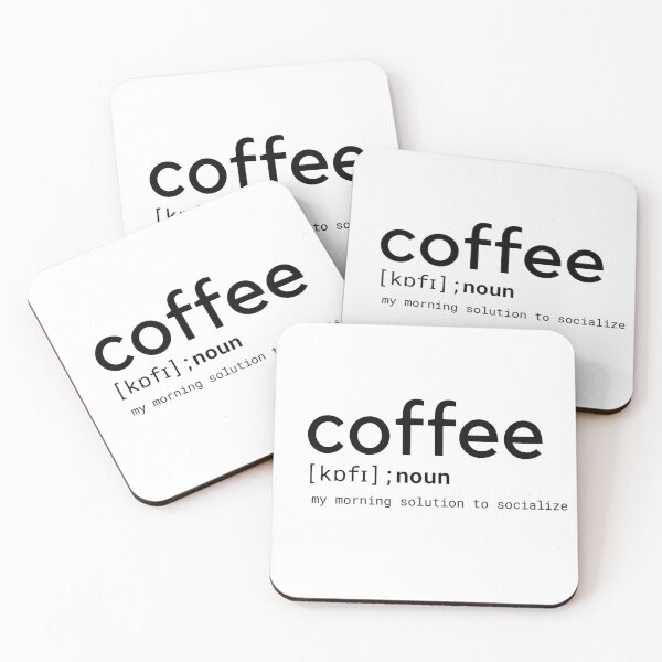 Item preview, Coffee definition designed and sold by Funtastic-GOODS.