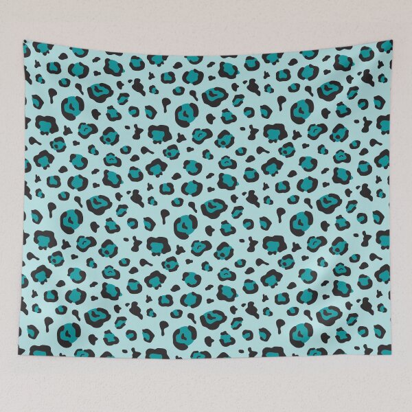 Item preview, Blue Leopard Print Pattern designed and sold by GillyMc.