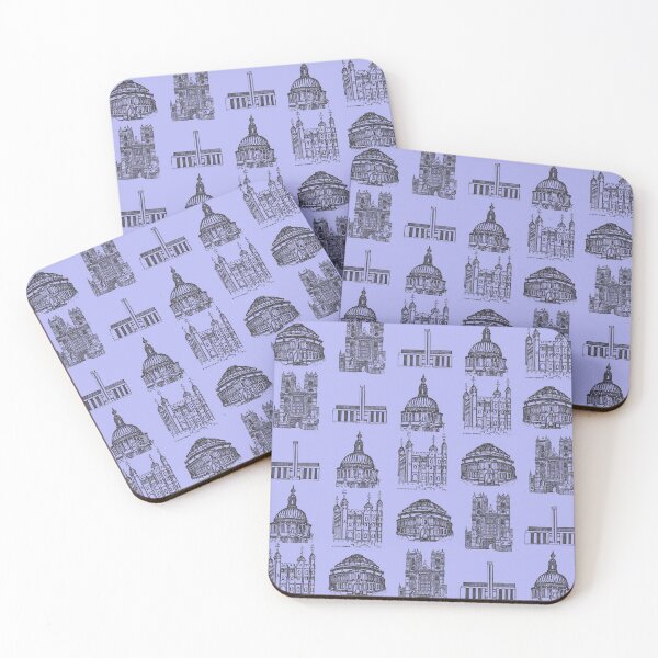 Item preview, Old London Architecture (Lavender) designed and sold by Stephenmario.