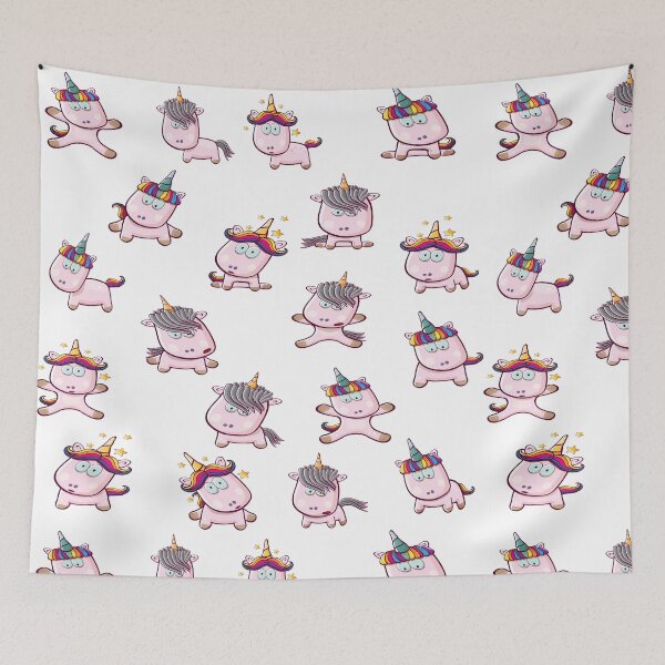 Item preview, Pattern Unicorn I Love Them designed and sold by ShoppyYourThing.