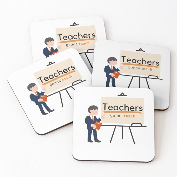 Item preview, Teachers gonna teach designed and sold by Funtastic-GOODS.