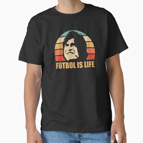 Vista previa del artículo con la obra «FUTBOL ES VIDA», diseñado y vendido por CrystalCrush.