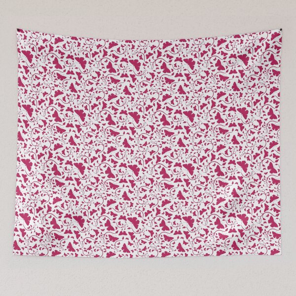 Item preview, Butterfly Pattern - Pink on white designed and sold by AnthonyZed.