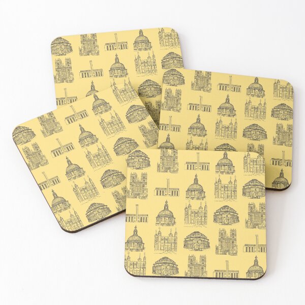Item preview, Old London Architecture (Yellow) designed and sold by Stephenmario.