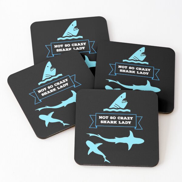 Item preview, Not So Crazy Shark Lady Essential T-Shirt designed and sold by GuitarZan's.