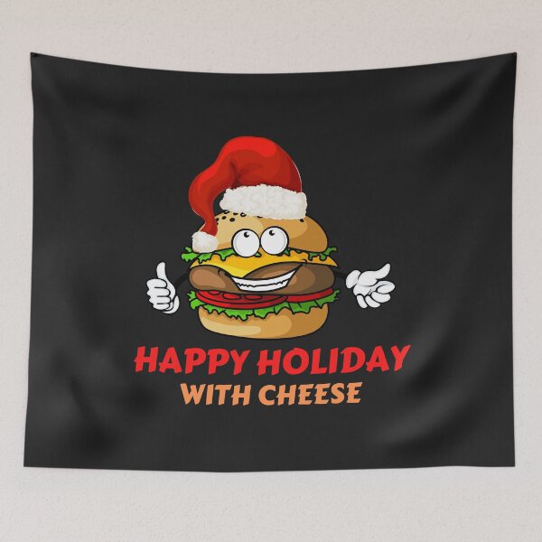 Item preview, Happy Holidays With Cheese designed and sold by MohitJain1109.
