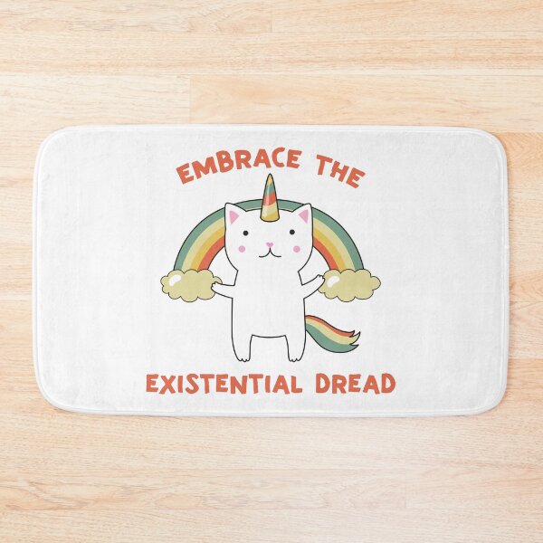 Item preview, EMBRACE THE EXISTENTIAL DREAD FUNNY CAT GIFT - For cat lovers designed and sold by nananinanana.