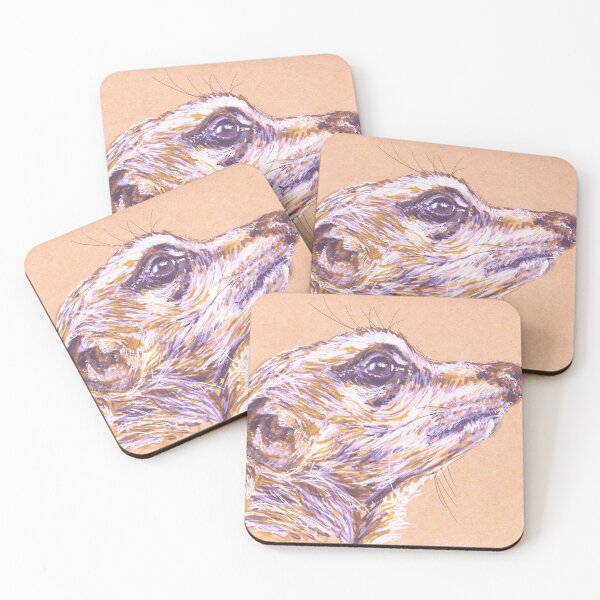 Item preview, Meerkat — Suricata suricatta designed and sold by Sheila Singhal.