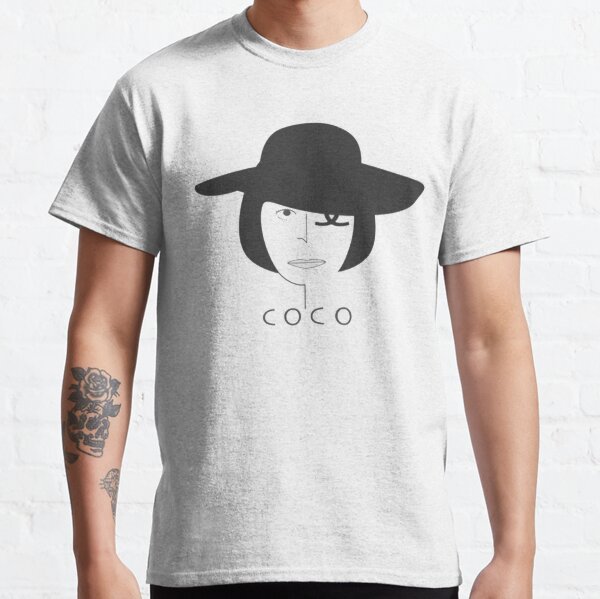 regalo femenino coco chanel moda Camiseta clásica