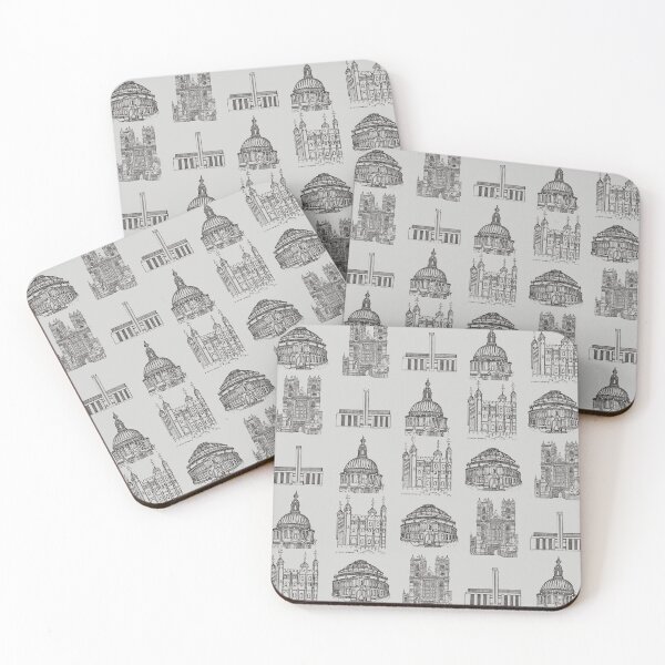 Item preview, Old London Architecture (Silver) designed and sold by Stephenmario.