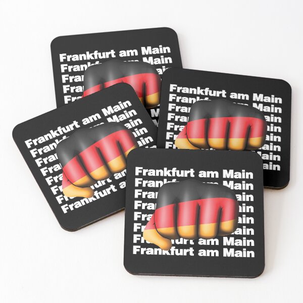 Item preview, Fuerte Frankfurt am Main Alemania Fist Deutschland Bandera designed and sold by elhefe.