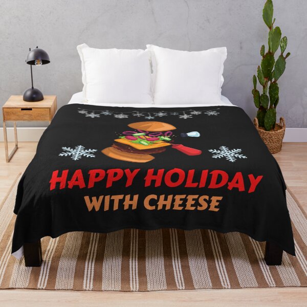 Item preview, Happy Holidays With Cheese designed and sold by MohitJain1109.