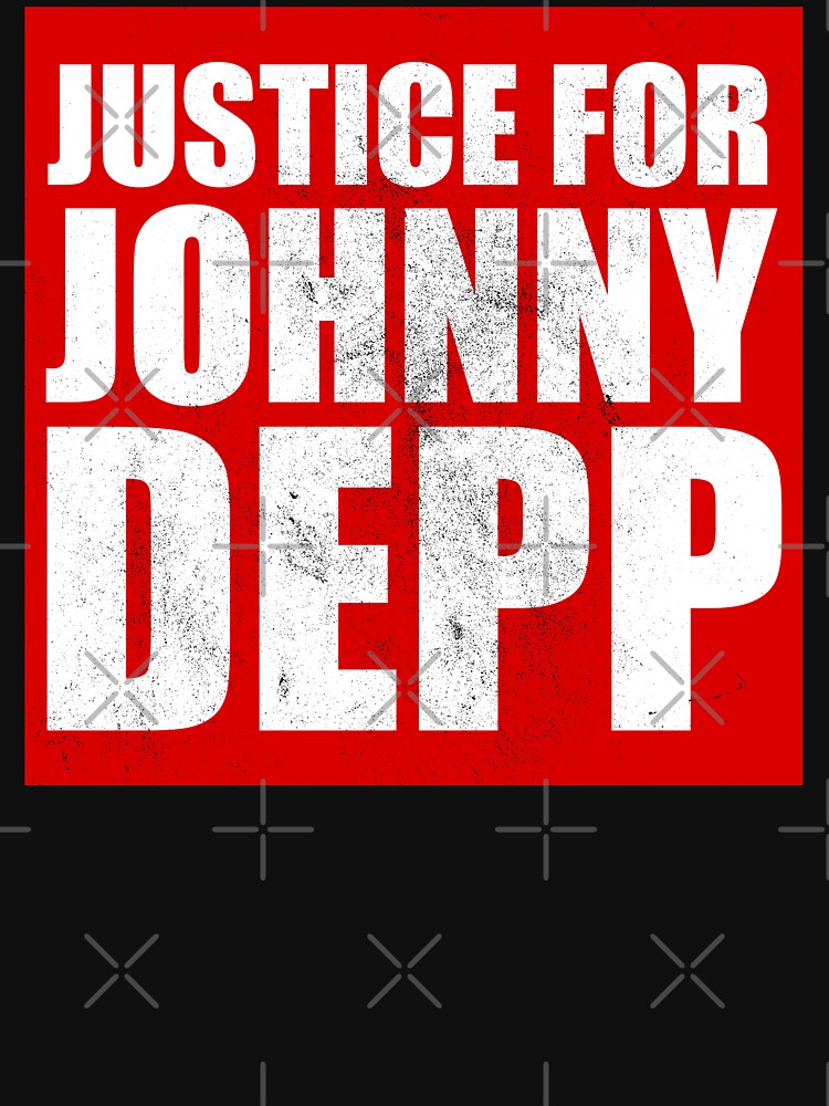 Discover Justice For Johnny Depp Red Vintage Tank Top