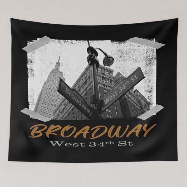 Artikelvorschau, Broadway entworfen und verkauft von WASAN DESIGNS.