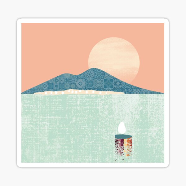 Vesuvio Napoli Stickers for Sale