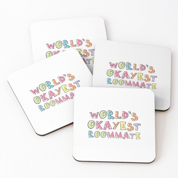 Item preview, World's Okayest Roommate Gift Idea designed and sold by betternotes.