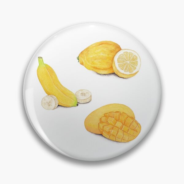 Item preview, Yellow Fruits - Banana Lemon Mango designed and sold by TeriRobbins.