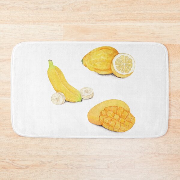Item preview, Yellow Fruits - Banana Lemon Mango designed and sold by TeriRobbins.