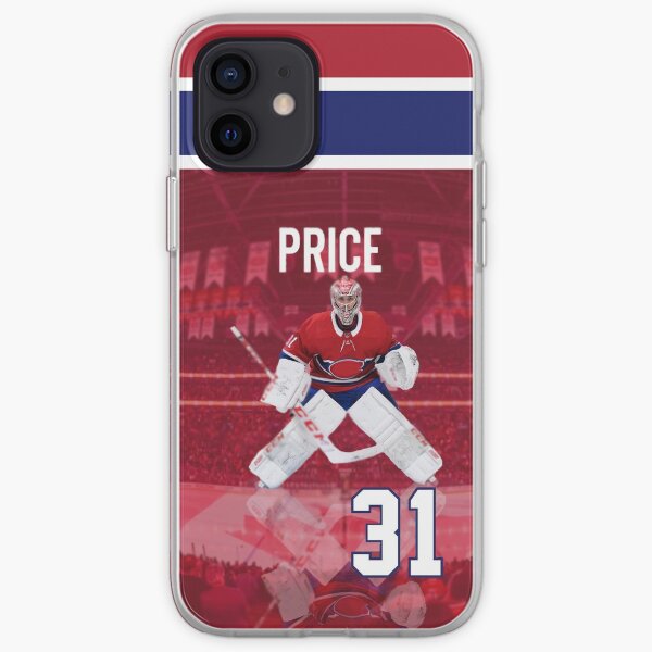 Carey Price 31 Maillot Domicile des Canadiens de Montréal Coque souple iPhone