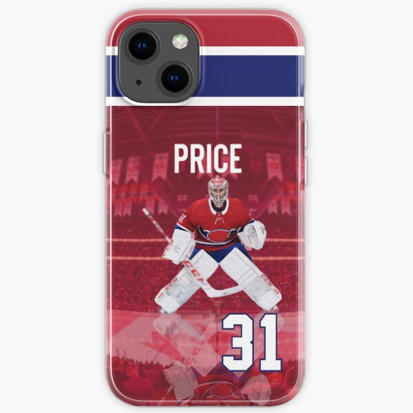 Carey Price 31 Maillot Domicile des Canadiens de Montréal Coque souple iPhone