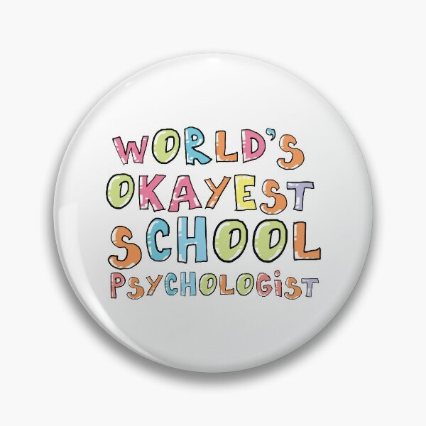 Item preview, World's Okayest School Psychologist Gift Idea designed and sold by betternotes.