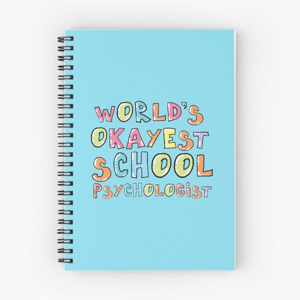 Item preview, World's Okayest School Psychologist Gift Idea designed and sold by betternotes.