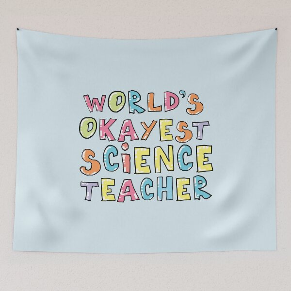 Item preview, World's Okayest Science Teacher Gift Idea designed and sold by betternotes.