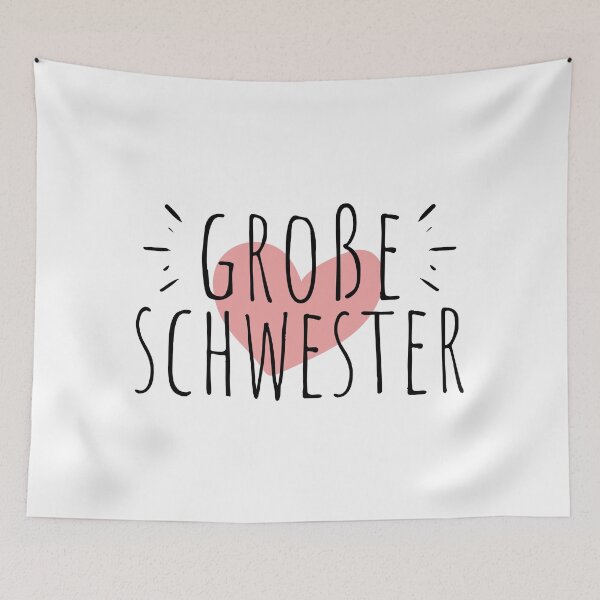 Artikelvorschau, Große Schwester entworfen und verkauft von Herzshirts.