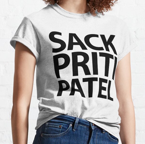 priti patel football shirt