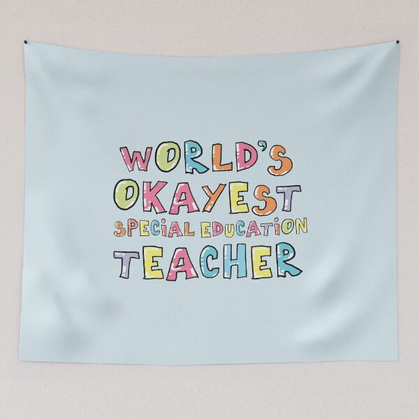 Item preview, World's Okayest Special Education Teacher Gift Idea designed and sold by betternotes.