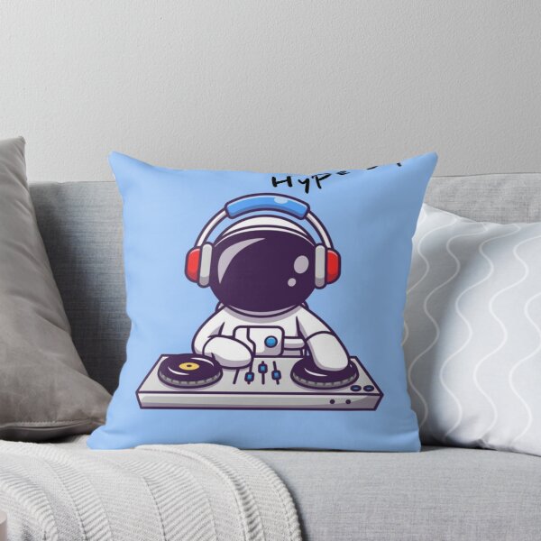 Item preview, cute astronaut playing dj designed and sold by Speedora.