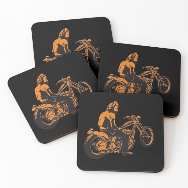 Item preview, Old School Cool Motorcycle designed and sold by MisterGooseShop.