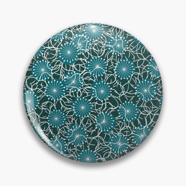 Item preview, graphic flowerbed pattern designed and sold by rysunki-malunki.