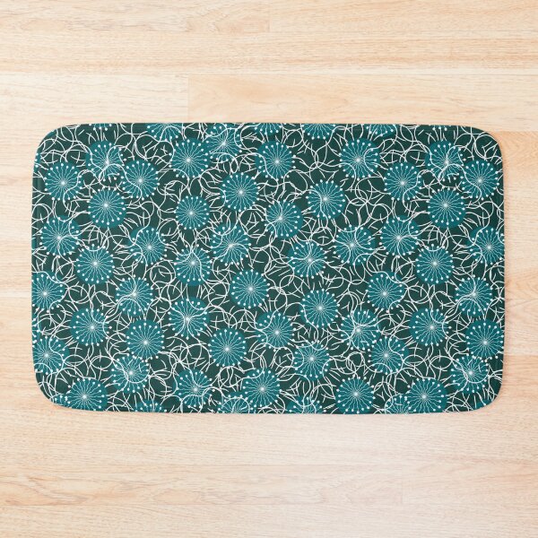 Item preview, graphic flowerbed pattern designed and sold by rysunki-malunki.