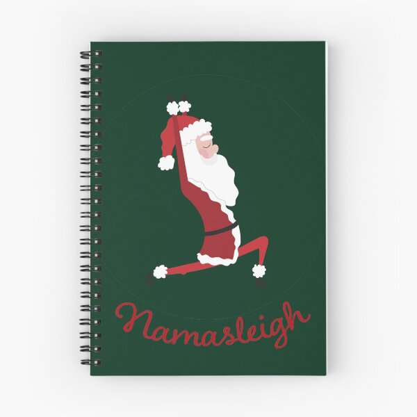 Item preview, Namasleigh | Santa doing yoga  designed and sold by LemonbatStudio.