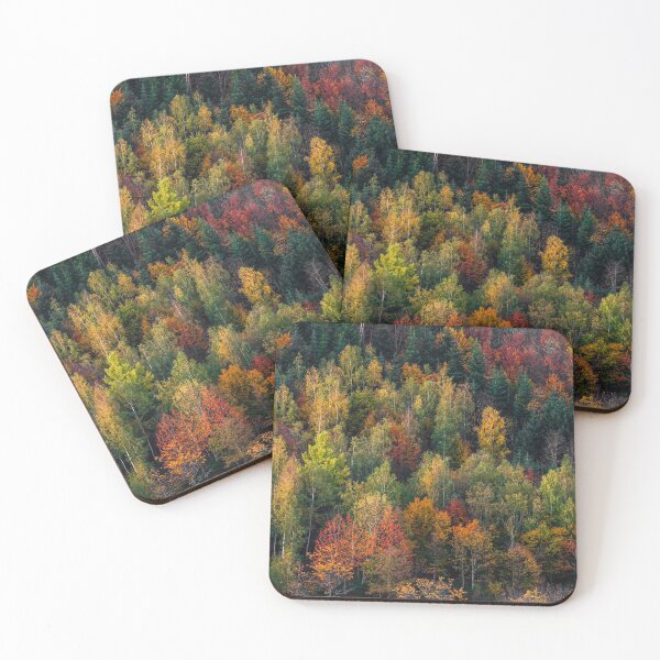 Item preview, A drone rises above a multi-colored valley in the Vosges.  designed and sold by Alexander Sorokopud.