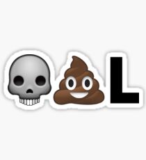SKULLPOOPL Sticker